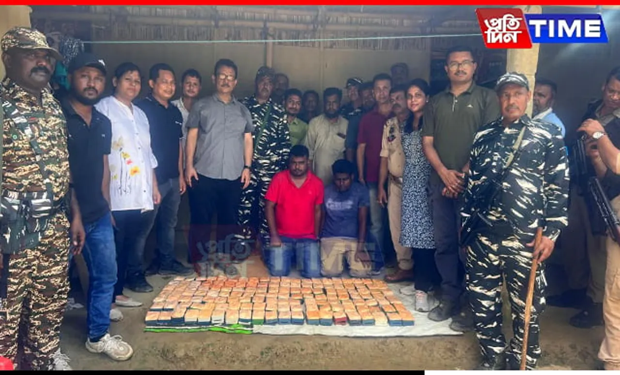 STF Assam Seizes Heroin Worth Rs 15 Crore in Golaghat; Two Arrested